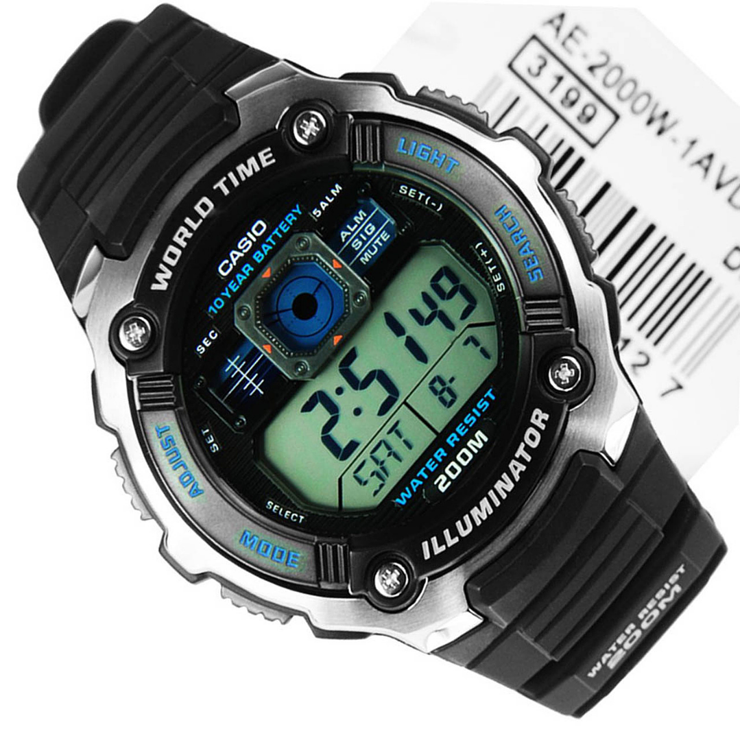 Reloj Casio hombre Modelo AE-2000W-1AV 2