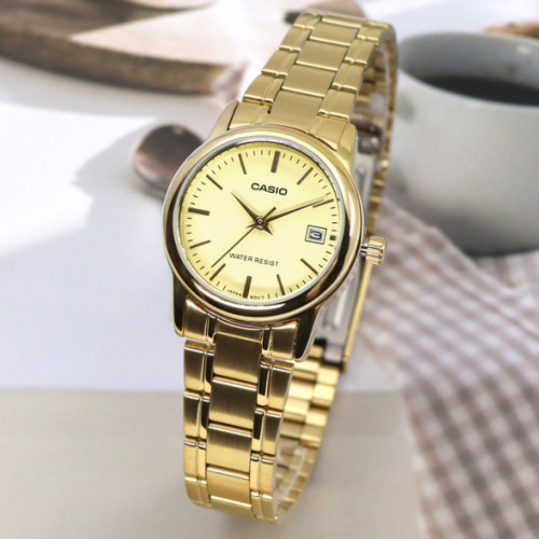 Reloj Casio mujer Modelo LTP-V002G-9A 2
