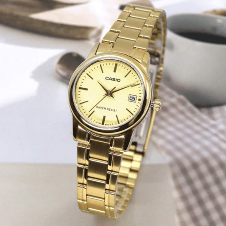 Reloj Casio mujer Modelo LTP-V002G-9A 2