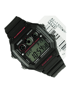 Reloj Casio hombre Modelo AE-1300WH-1A2V