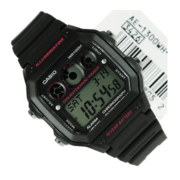 Reloj Casio hombre Modelo AE-1300WH-1A2V 2