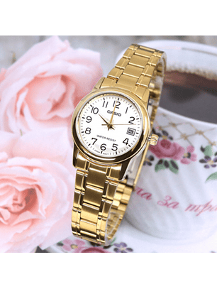 Reloj Casio mujer Modelo LTP-V002G-7B2