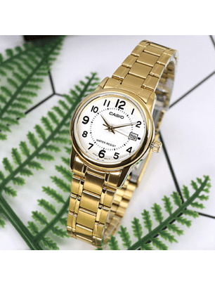 Reloj Casio mujer Modelo LTP-V002G-7B