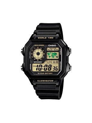Reloj Casio vintage Modelo AE-1200WH-1BV