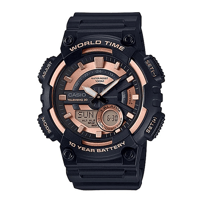 Reloj Casio hombre Modelo AEQ-110W-1A3V