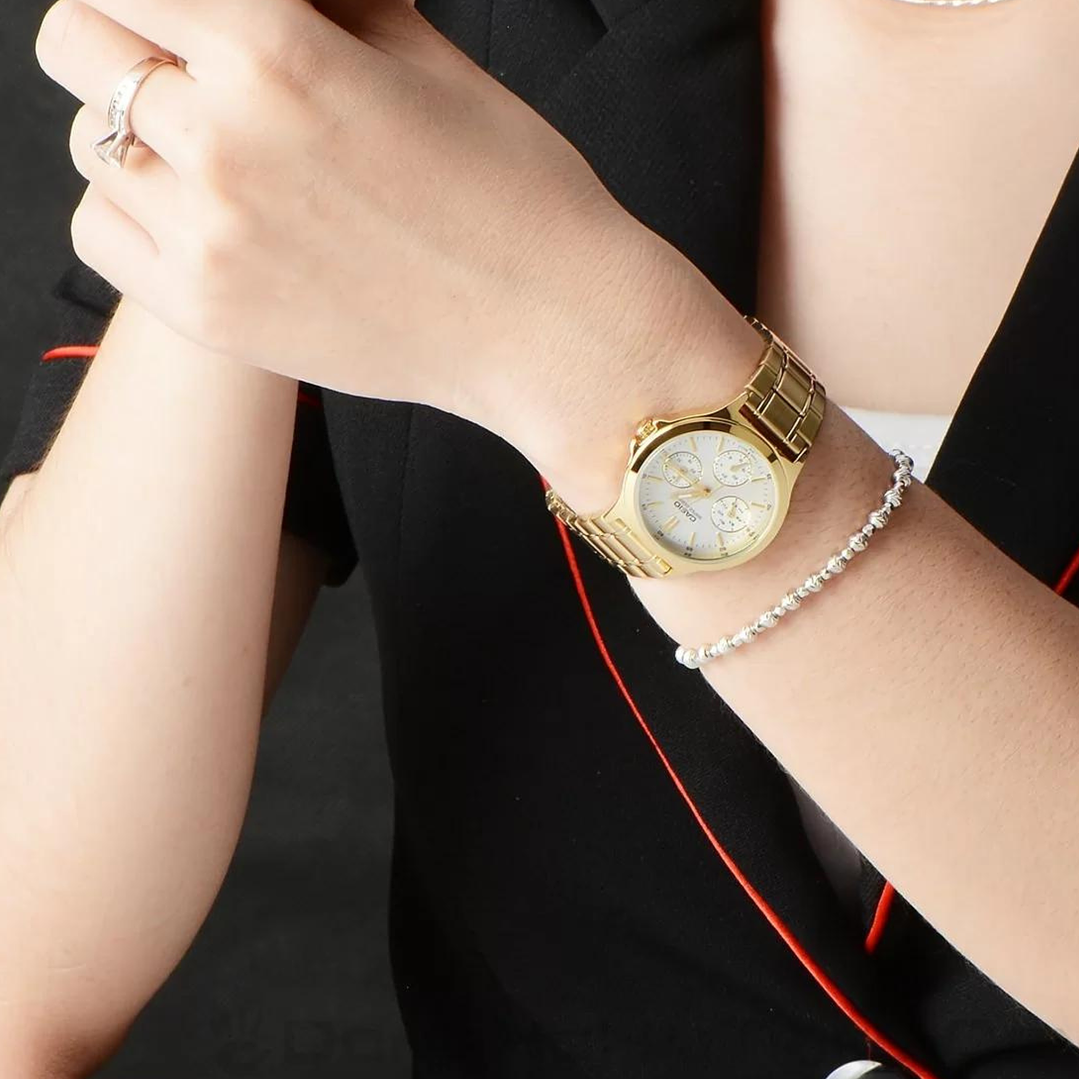 Reloj Casio mujer Modelo LTP-V300G-7A 4