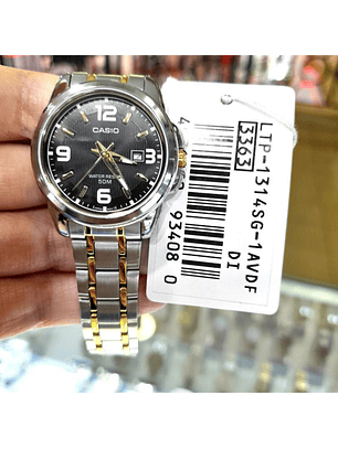Reloj Casio mujer Modelo LTP-1314SG-1AV