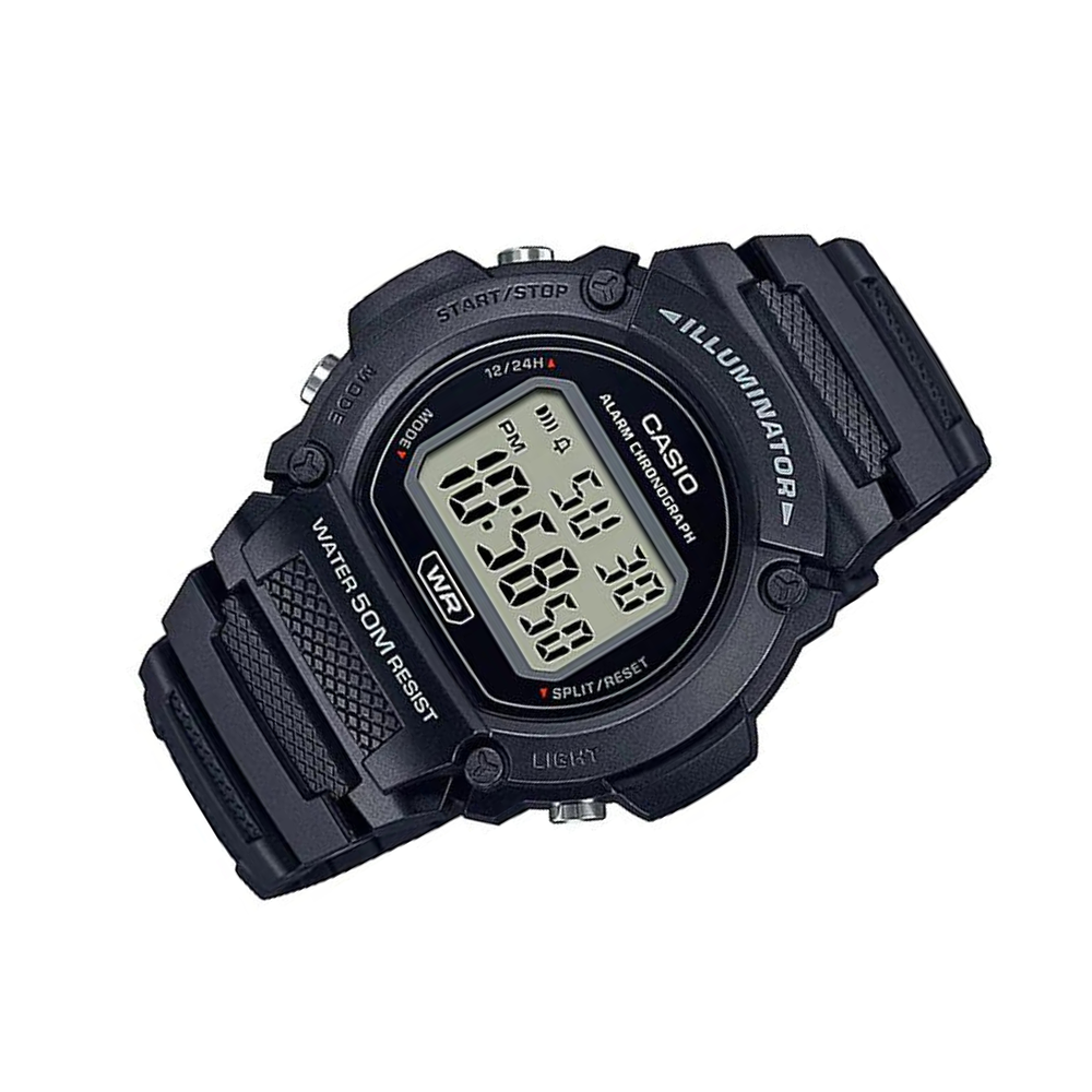 Reloj Casio hombre Modelo W-219H-1AV