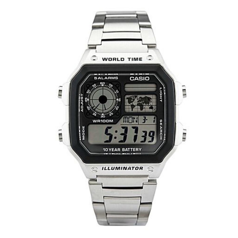 Reloj Casio vintage Modelo AE-1200WHD-1AV