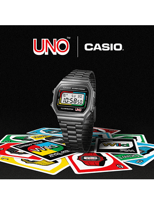 Reloj Casio vintage Modelo A-168WEUC-1A