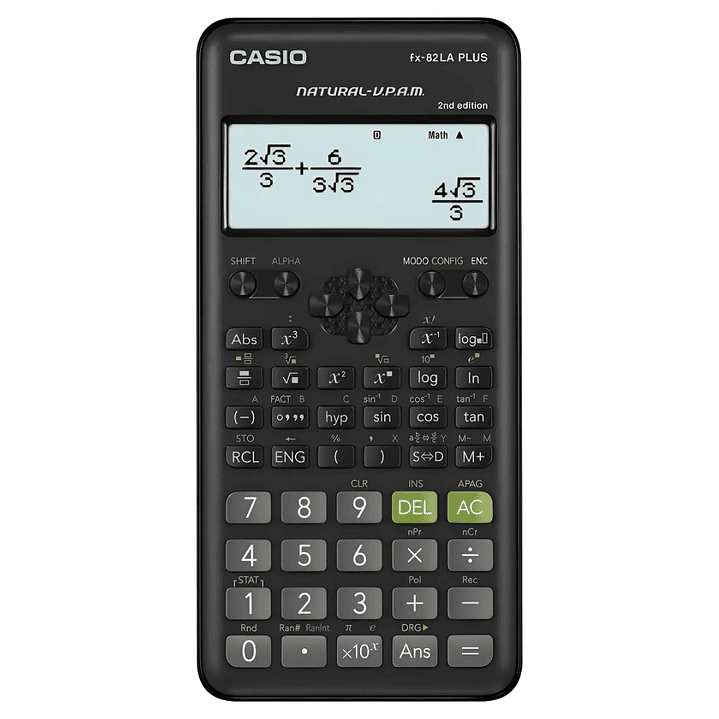 Casio FX-82LA PLUS2-BK 1