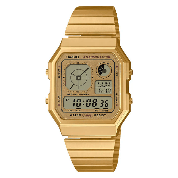 Reloj Casio Modelo A130WEG-9A 1