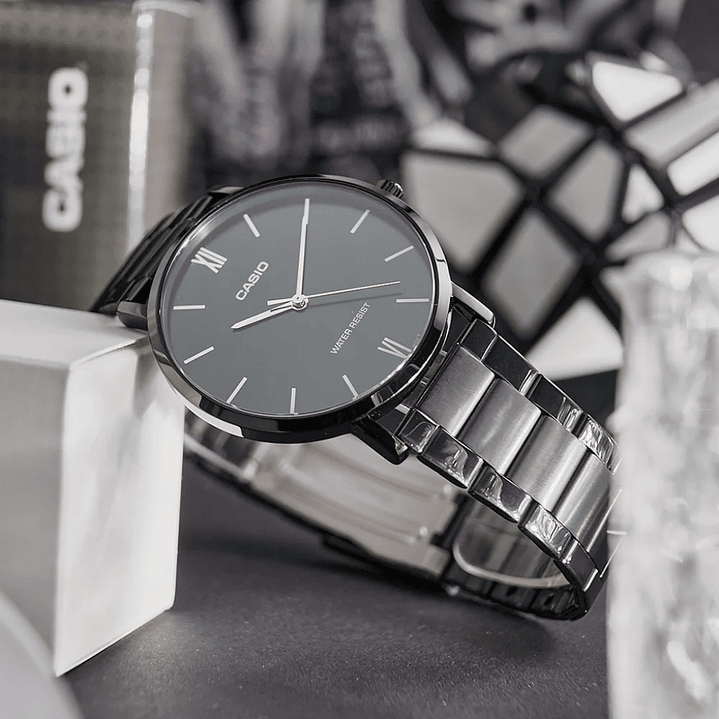 Reloj Casio hombre Modelo MTP-VT01B-1B 4