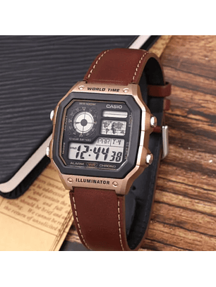 Reloj Casio vintage Modelo AE-1200WHL-5AV