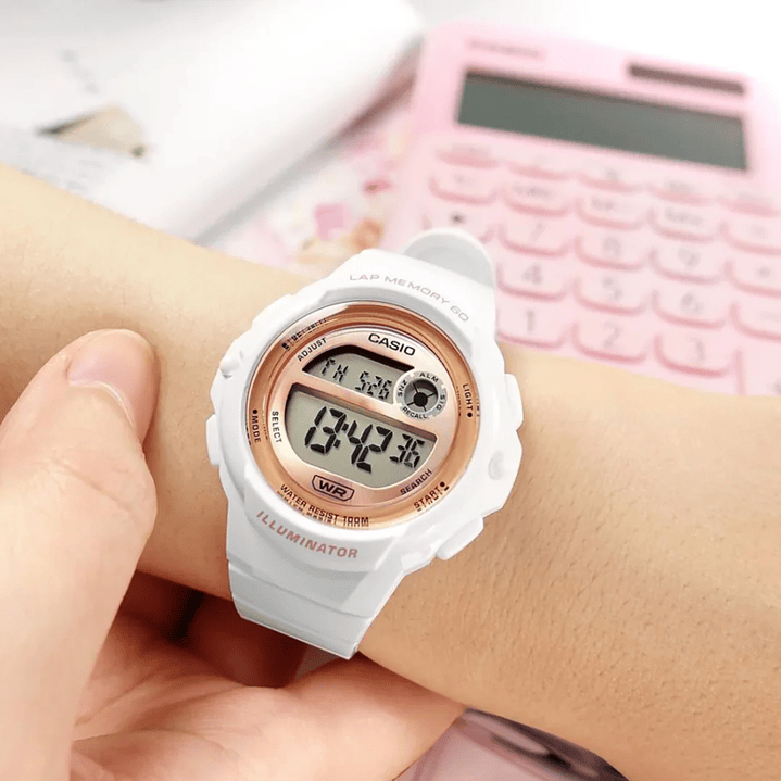 Reloj Casio mujer Modelo LWS-1200H-7A2V 4