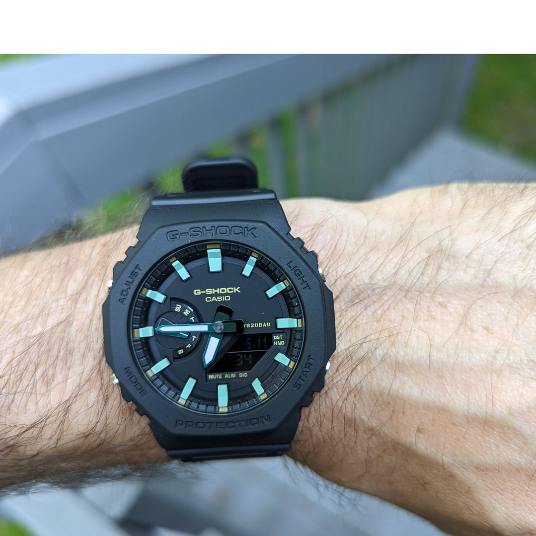 Reloj G-Shock Digital GA-2100RC-1A 4