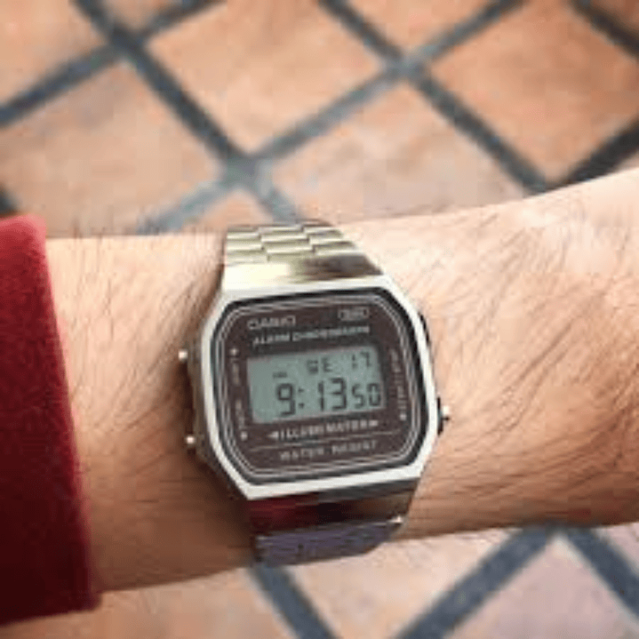 Reloj Casio vintage Modelo A168WA-5AY 4