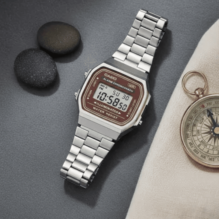 Reloj Casio vintage Modelo A168WA-5AY 3