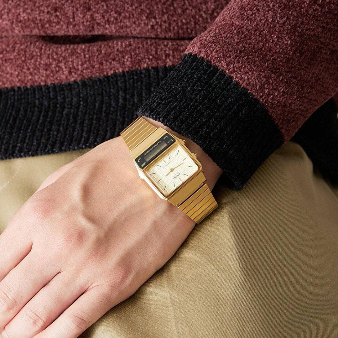 Reloj Casio hombre Modelo AQ-800EG-9A 5