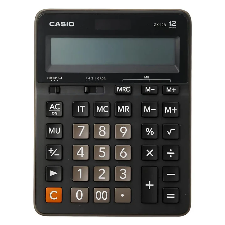 Casio GX-12B-BK 1
