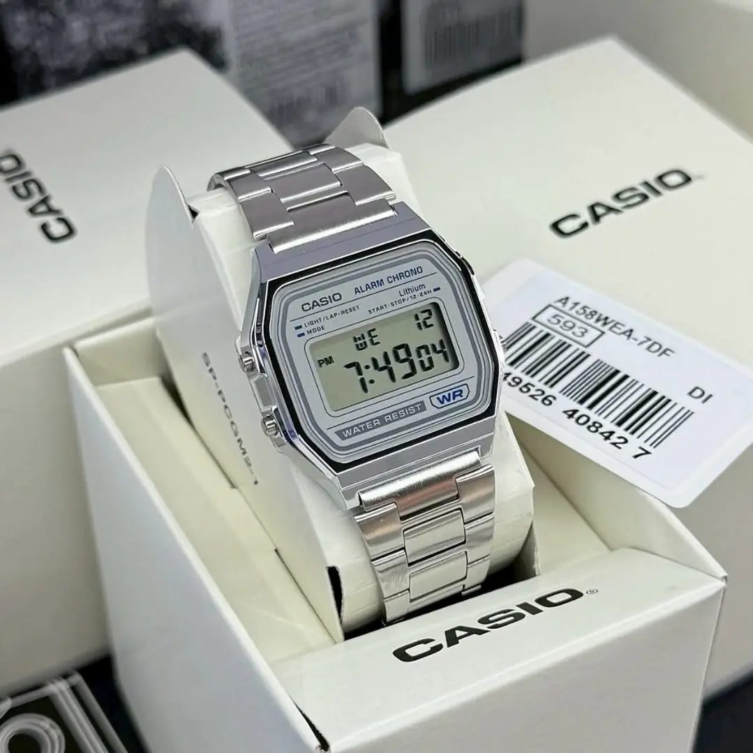 Reloj Casio vintage Modelo A-158WEA-7 2