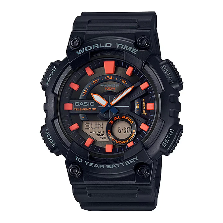 Reloj Casio hombre Modelo AEQ-110W-1A2V 1