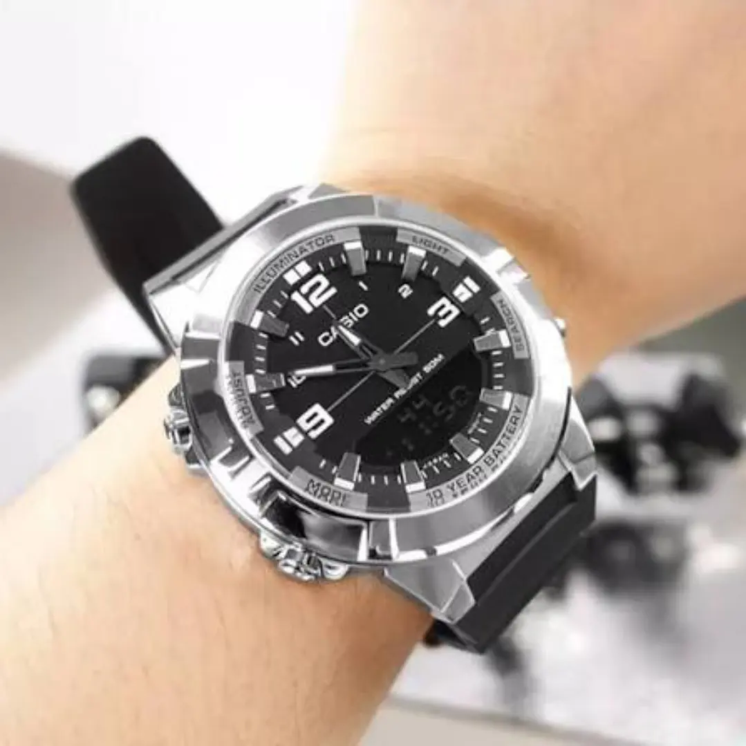 Reloj Casio hombre Modelo AMW-870-1A 4