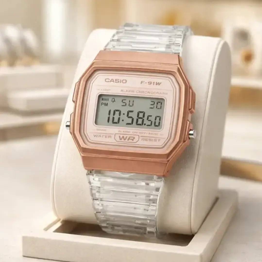 Reloj Casio vintage Modelo F-91WS-7A3 2