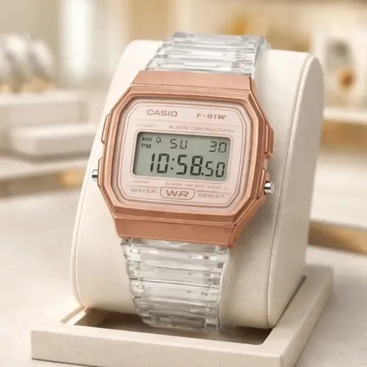 Reloj Casio vintage Modelo F-91WS-7A3 2