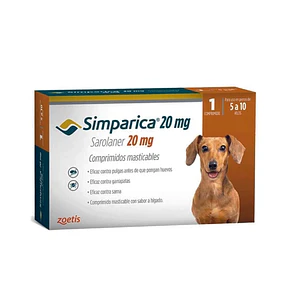 Simparica para perros 5 a 10 kilos
