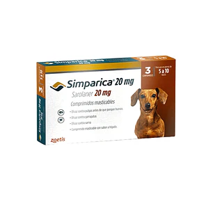 Simparica para perros 5 a 10 kilos