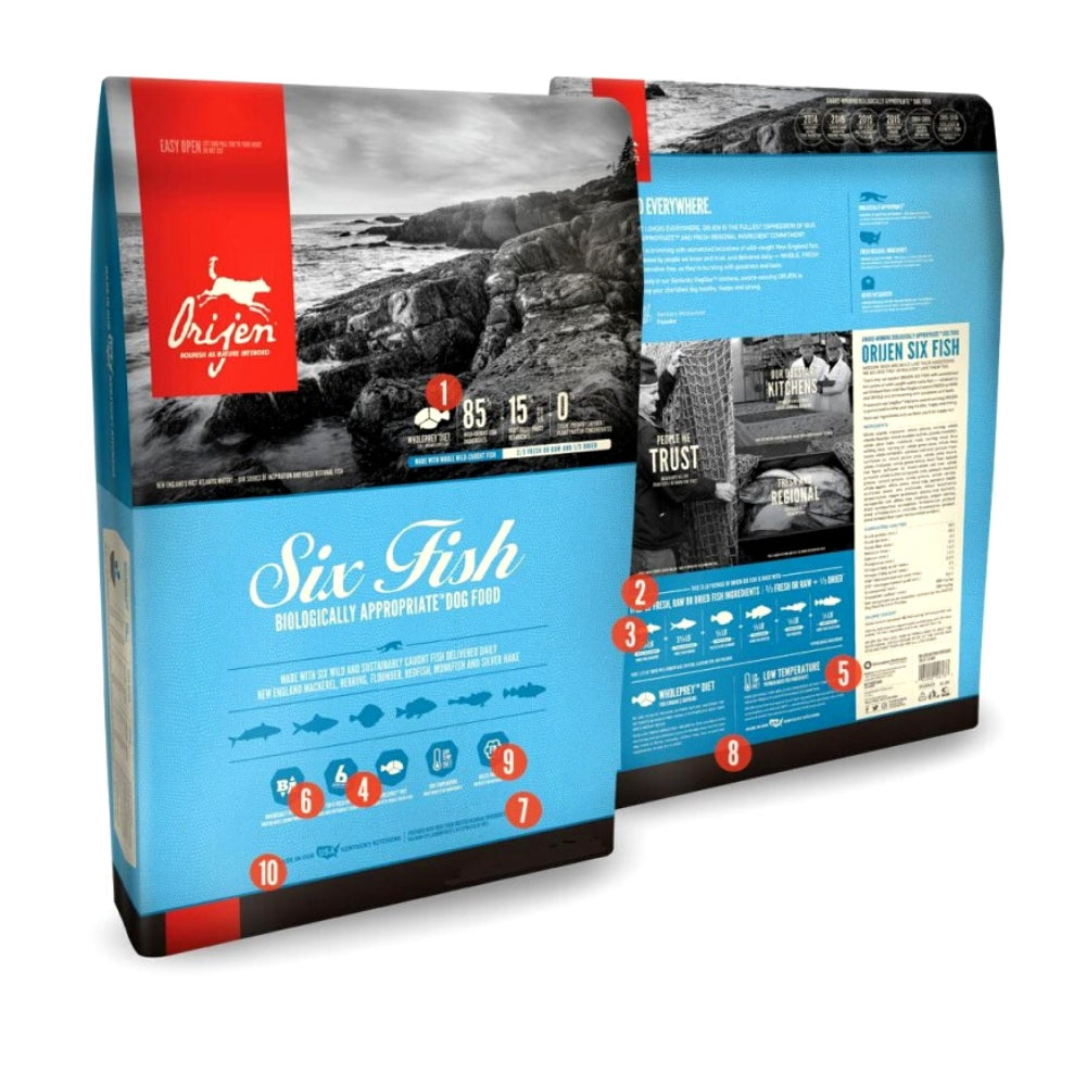Orijen Perro Six fish