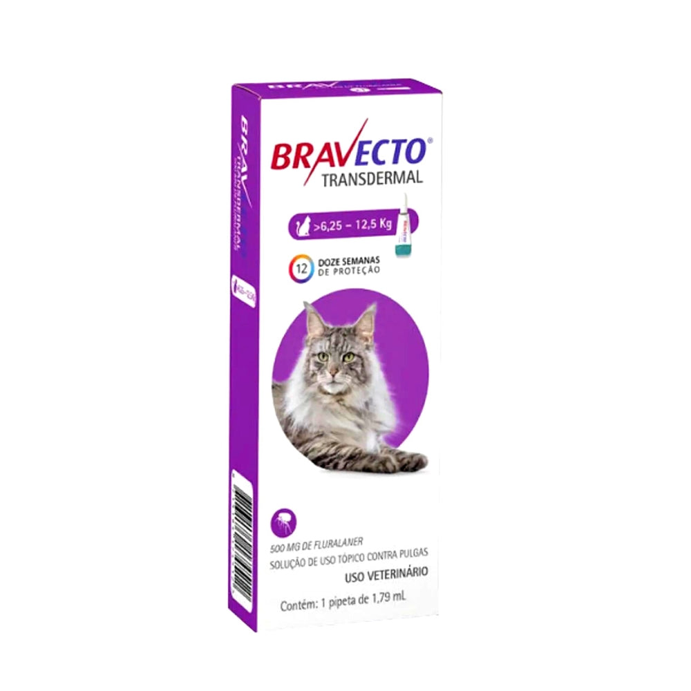 Bravecto Gato Pipeta 6.25 A 12.5 Kg