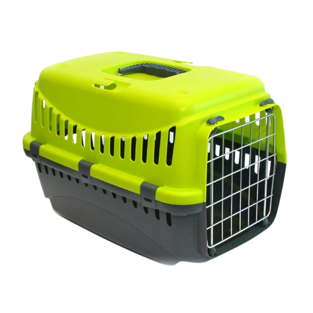 Jaula Transportadora Canil Mascotas Perro Gato 46x31x30