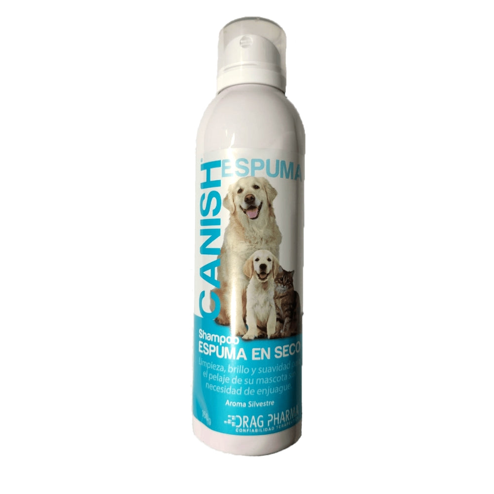 Canish Shampoo Seco Espuma 160ML