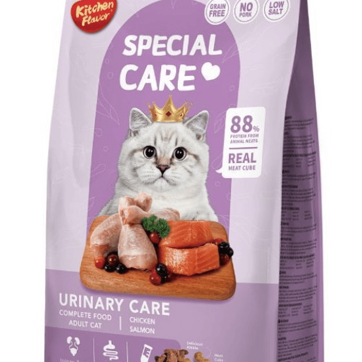 Alimento completo para el cuidado urinario de gatos adultos 1