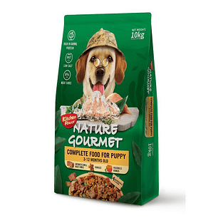 Alimento completo para cachorros – Con trozos reales de pollo y verduras liofilizadas