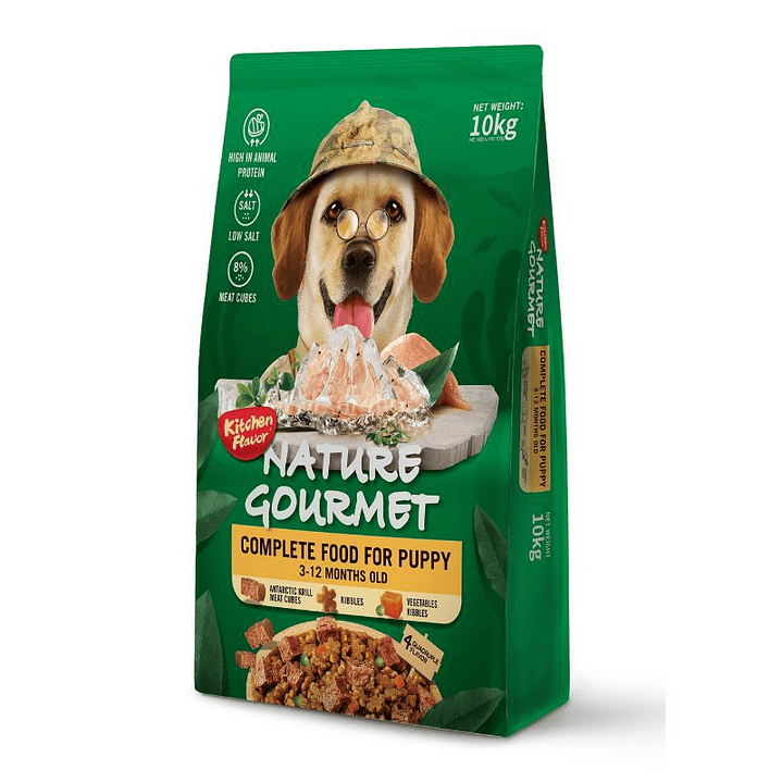 Alimento completo para cachorros – Con trozos reales de pollo y verduras liofilizadas 1