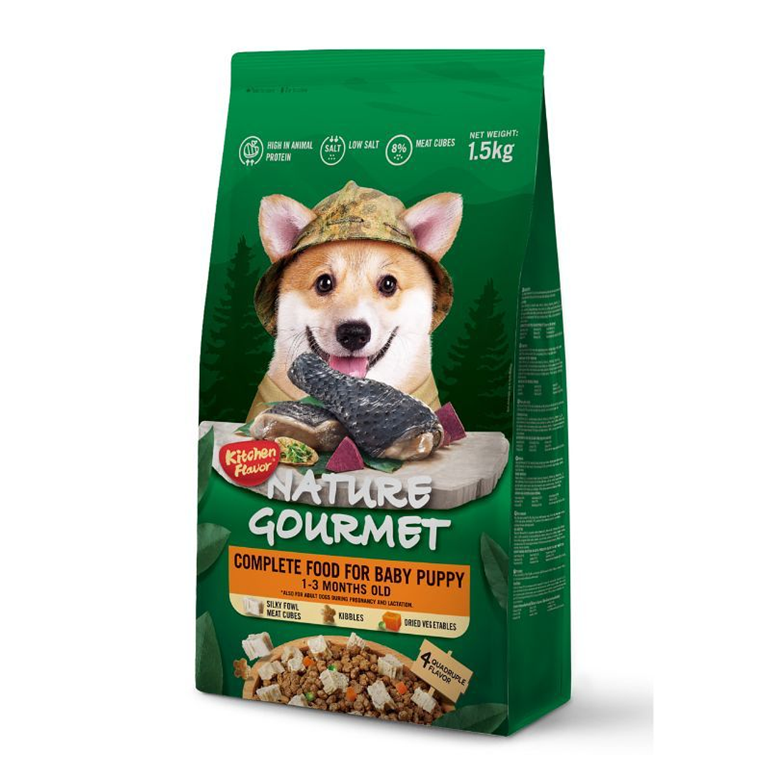 Alimento premium completo para cachorros de razas pequeñas 1