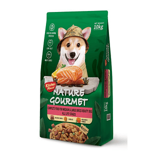 Alimento premium completo para perros de razas medianas y grandes – Cuidado de piel y pelaje – Todas las etapas de la vida