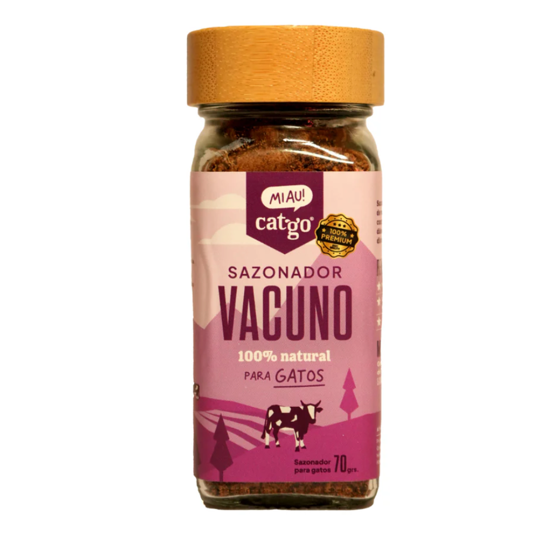 Sazonador CatGo Vacuno 70g Doggo | Estimula el apetito 1
