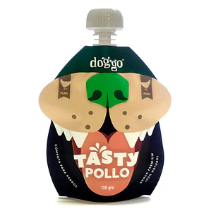 Compota Tasty Doggo Pollo 120g | Snack húmedo natural