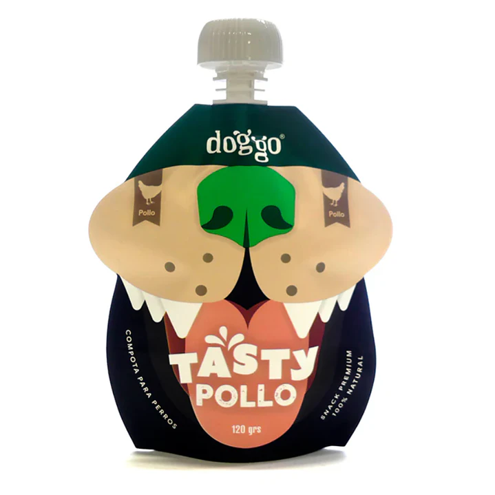 Compota Tasty Doggo Pollo 120g | Snack húmedo natural 1