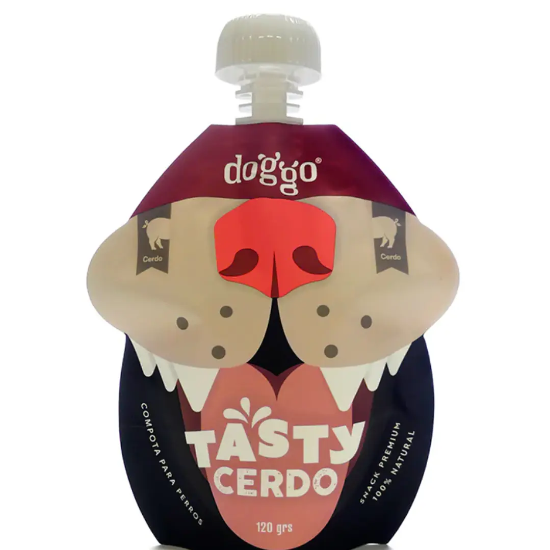 Compota Tasty Doggo Cerdo 120g | Snack húmedo natural 1