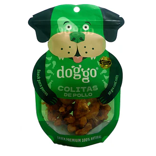 Colitas de Pollo Doggo 90g | Snack Natural para Perros