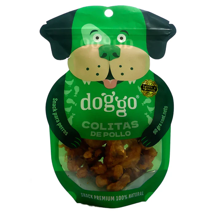 Colitas de Pollo Doggo 90g | Snack Natural para Perros 1