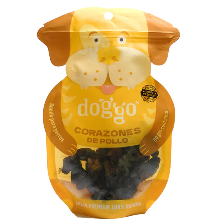 Corazones de Pollo Doggo 90g | Snack Natural para Perros 1