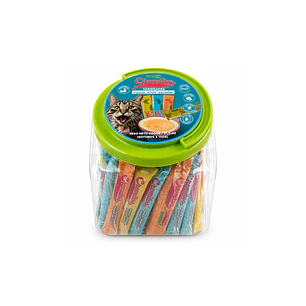 Cremitos Gato 60 Unidades Mix | Snack Húmedo | Consentidos Pet