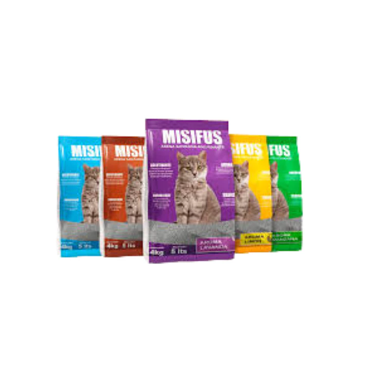 Arena Sanitaria Misifus Bentonita Aglomerante para Gatos 1