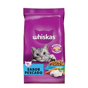 Whiskas Adulto Pescado Alimento Seco para Gatos